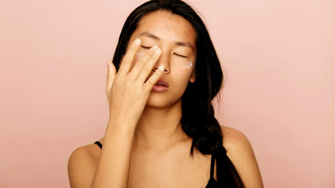 Image of women using Best Korean eye cream