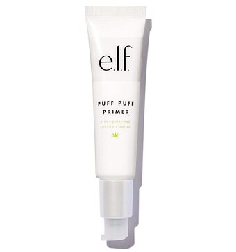 e.l.f. Puff Puff Primer, Infused with Hemp Seed Oil, Preps & Primes Skin, Non-Greasy & Fast-Absorbing Formula